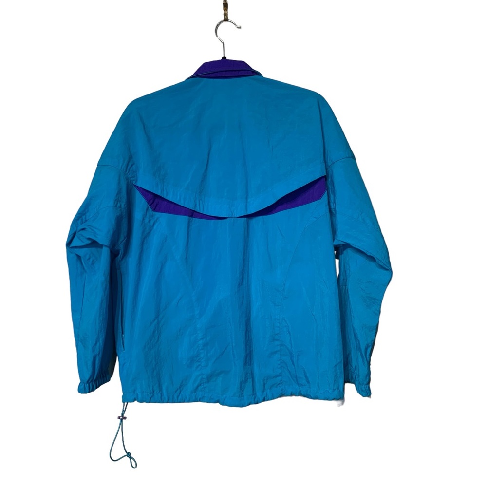 Vintage 90s Nike Colorblock Windbreaker Tracksuit Set Blue Purple Small - Picture 5 of 15